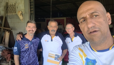 Visita ao PRF Clariston Luiz Ribeiro