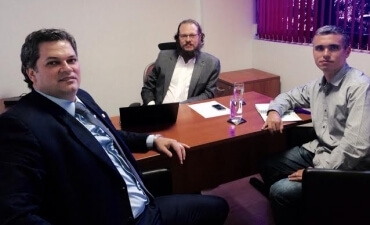 Diretores do SinPRF/GO se reúnem com escritórios de advocacia em Brasília