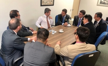 FenaPRF se reúne com líder do PSL