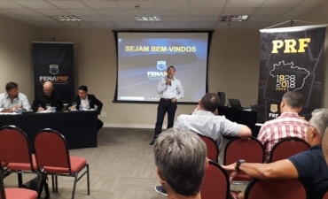 Foi feita apresentação da metodologia para distribuição de vagas e a nova Lei Orgânica da PRF