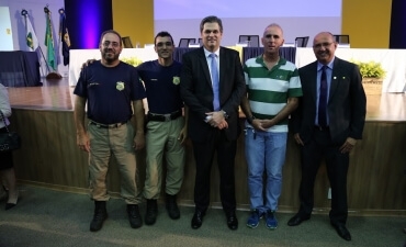 Presidente Paulo Afonso participa da solenidade de posse do novo Diretor-Geral da PRF, Renato Borges