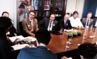 Representantes da área de segurança cobram apoio do MJ em demandas pautadas no Legislativo