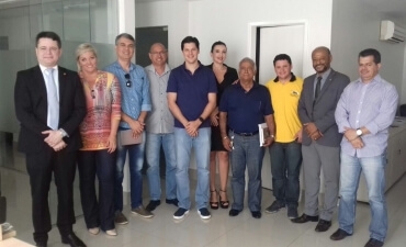 Representantes de profissionais da segurança pública em Goiás se reúnem com o Deputado Federal Daniel Vilela