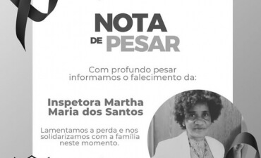 SINPRF-GO lamenta o falecimento da inspetora Martha Maria dos Santos