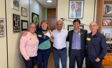 SINPRF-GO SE REUNE COM PARLAMENTARES EM FAVOR DA REESTRUTURAÇÃO DA CARREIRA PRF