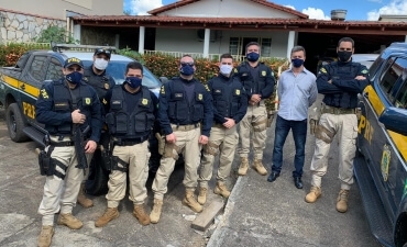 SinPRF-GO visita instalações de apoio localizada em Jussara-GO.