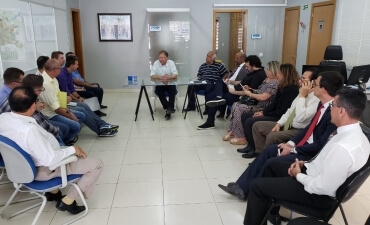 UPB-GO se reúne com o Dep. Federal João Campos